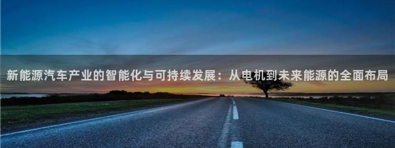 新宝 gg 登录注册：新能源汽车产业的智