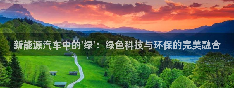 新宝6娱乐新宝gg：新能源汽车中的\'绿