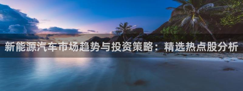 新宝gg灬75505:新能源汽车市场趋势与投资策略:精选热点