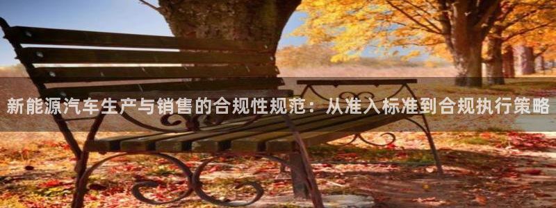 新宝gg佣金：新能源汽车生产与销售的合规