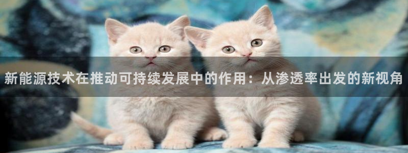 新宝gg平台开发：新能源技术在推动可持续